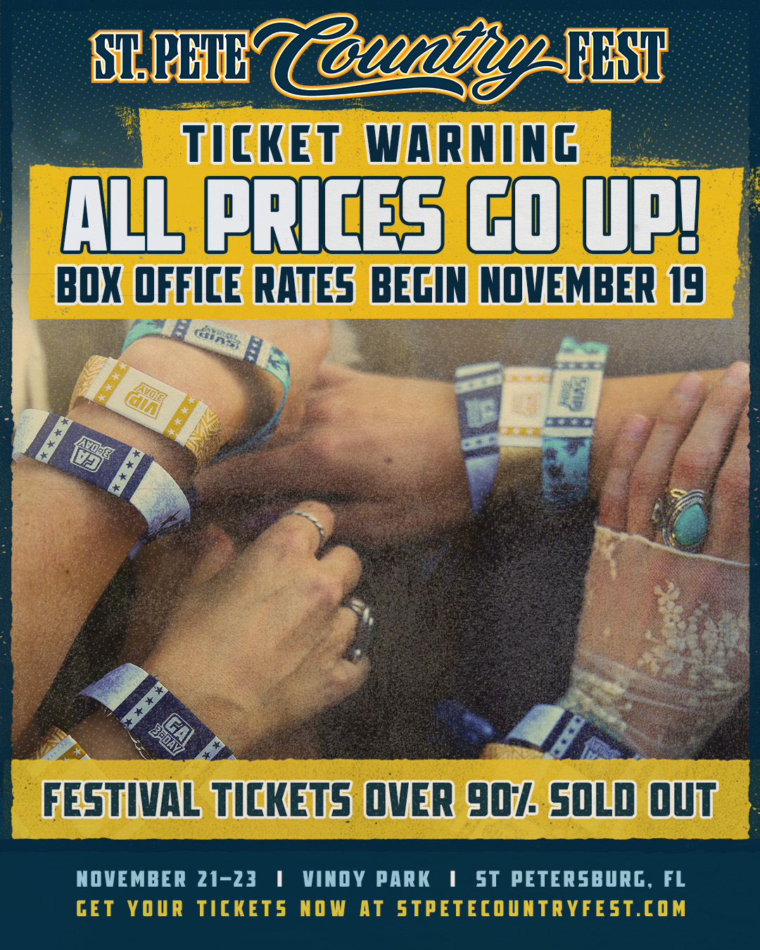 St. Pete Country Fest Ticket Warning!