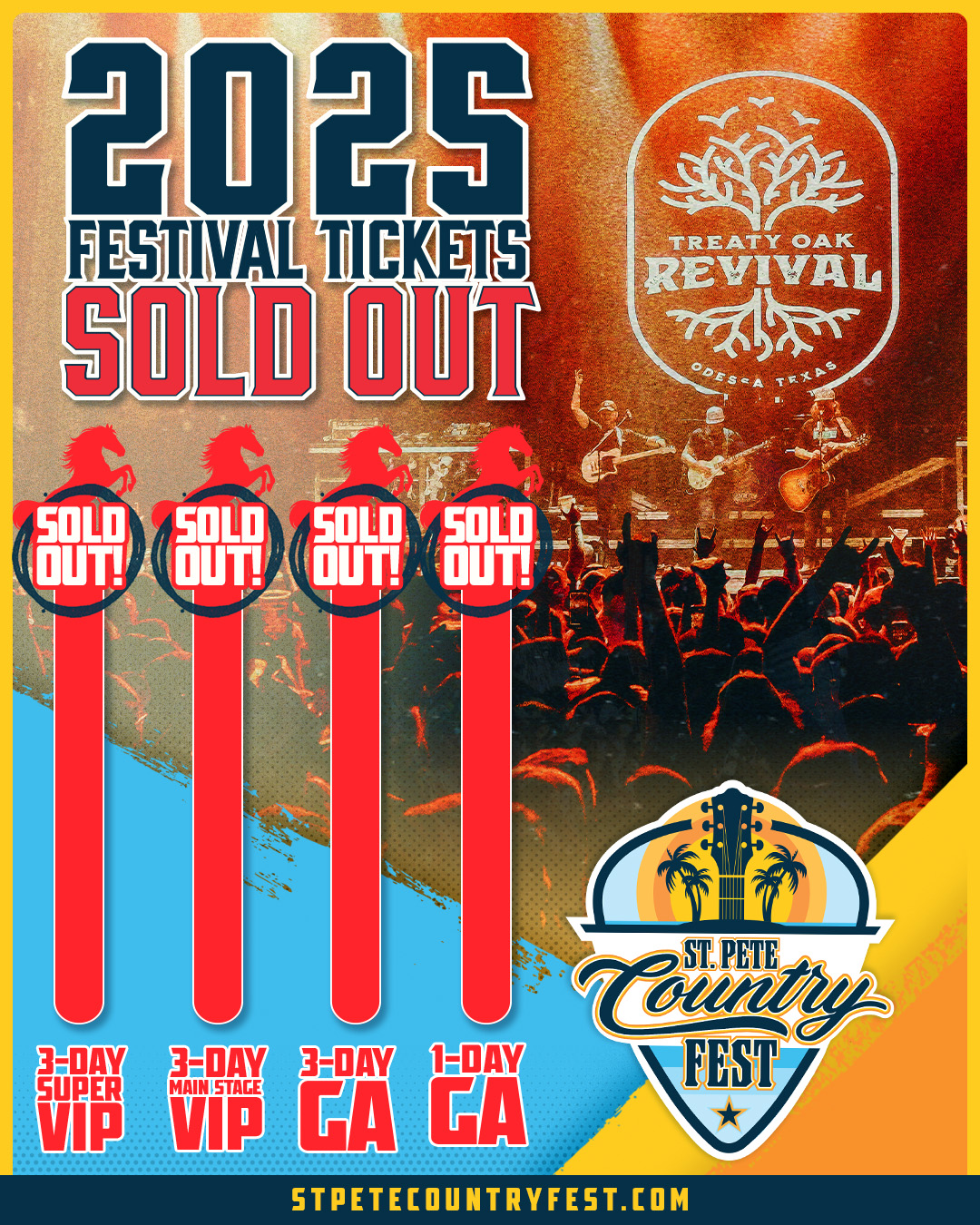St. Pete Country Fest 2025 Tickets ARE SOLD OUT!