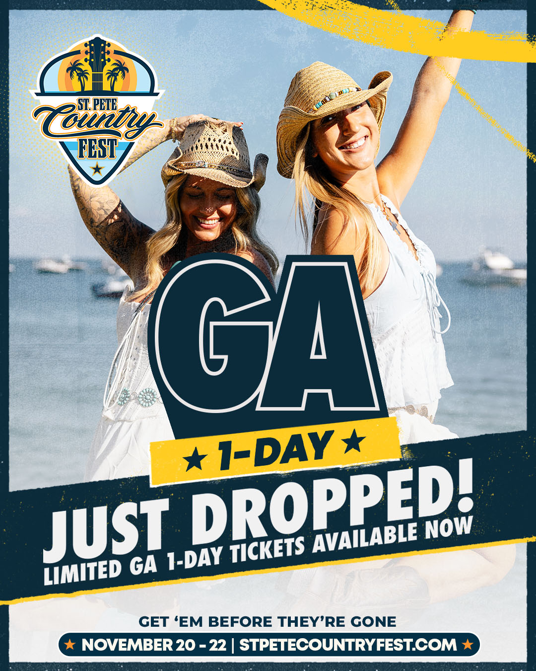 GA 1-Day Tickets Just Dropped!